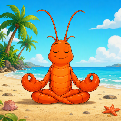 Cogito-Reflex — the lobster in the lotus
